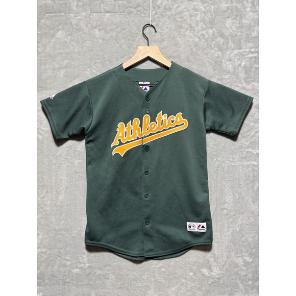 Majestic Other - Vintage Majestic MLB Oakland Athletics Jersey Eric Chavez #3 Jersey Youth‎ Large